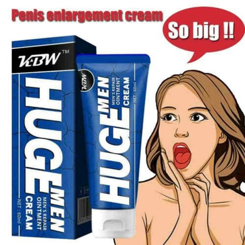 Cream for activity messages with ointment repairer for huge men