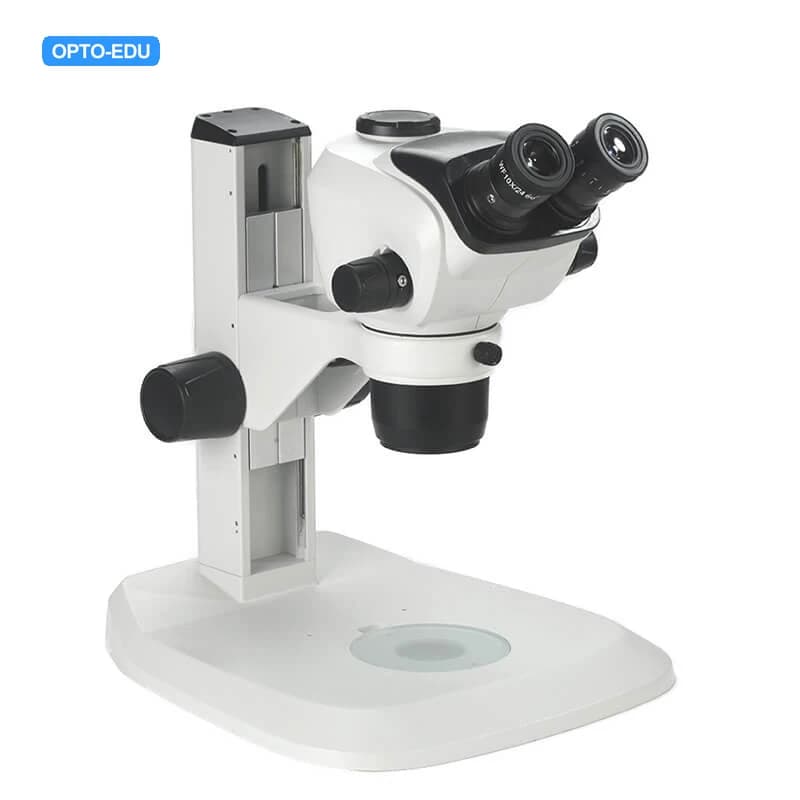Microscopio stereo con zoom OPTO-EDU A23.2604-B 0,68-4,7x
