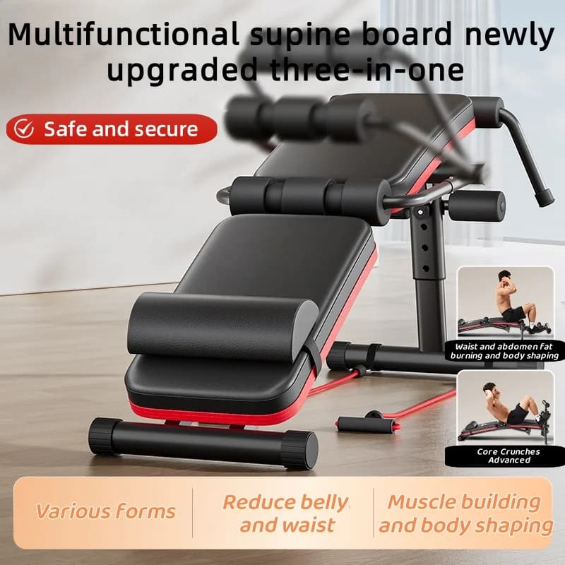 Sink with handlebars assistant sit-up multifunctional device for the training of abdominal muscles supine table Fitness equipment large