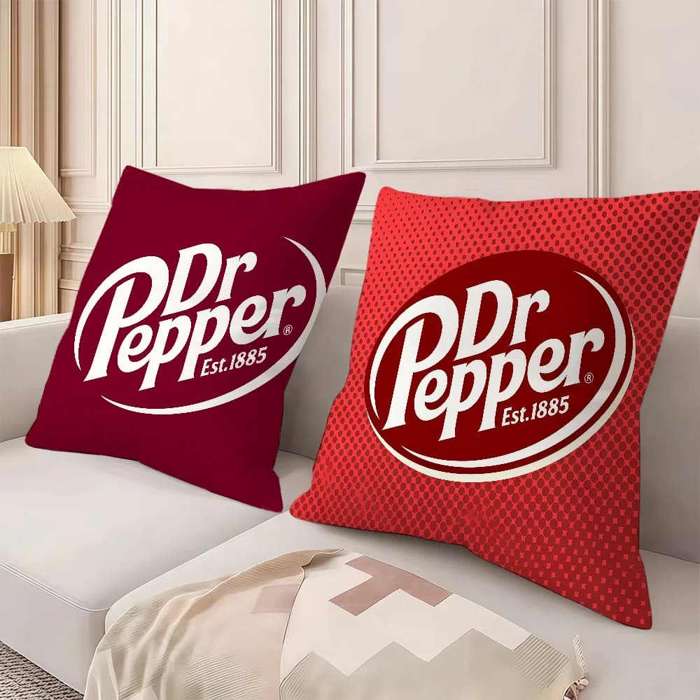cushion Drink P-Pepper cover Fashionable Dr Style pillowcase Carbonated Comfortable sofa Bedroom Personalized Decoration