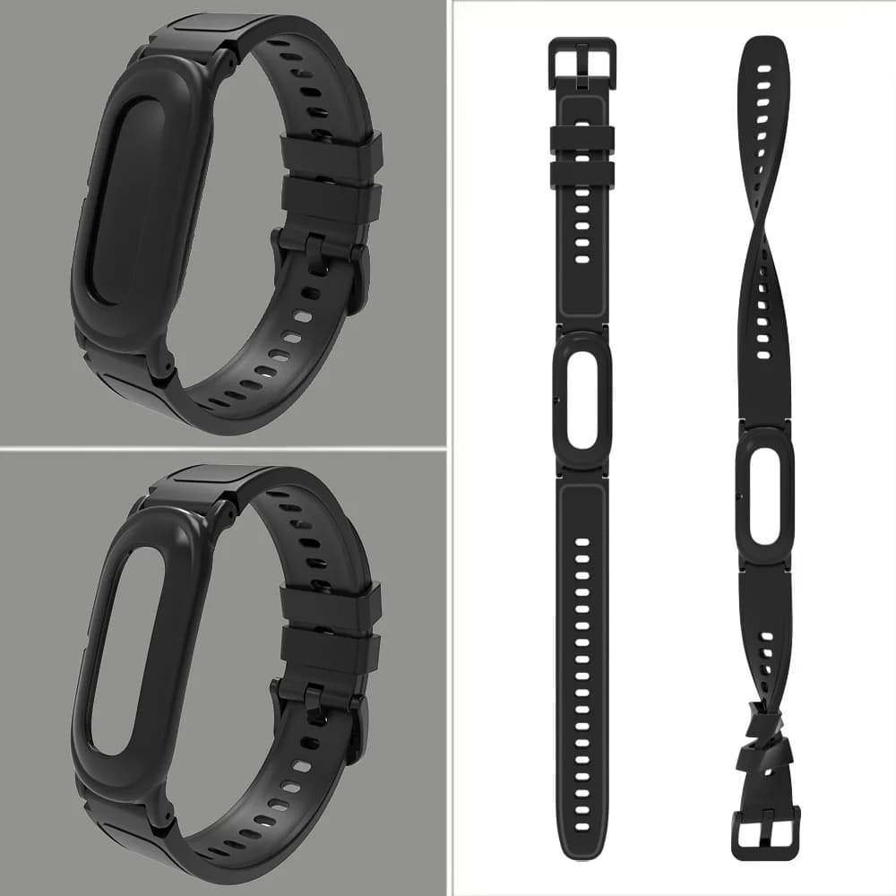 Case+TPU Strap for Google Fitbit Air Smartwatch Shockproof Protector Cover Sport Breathable Bracelet Correa for Fitbit Air Bands
