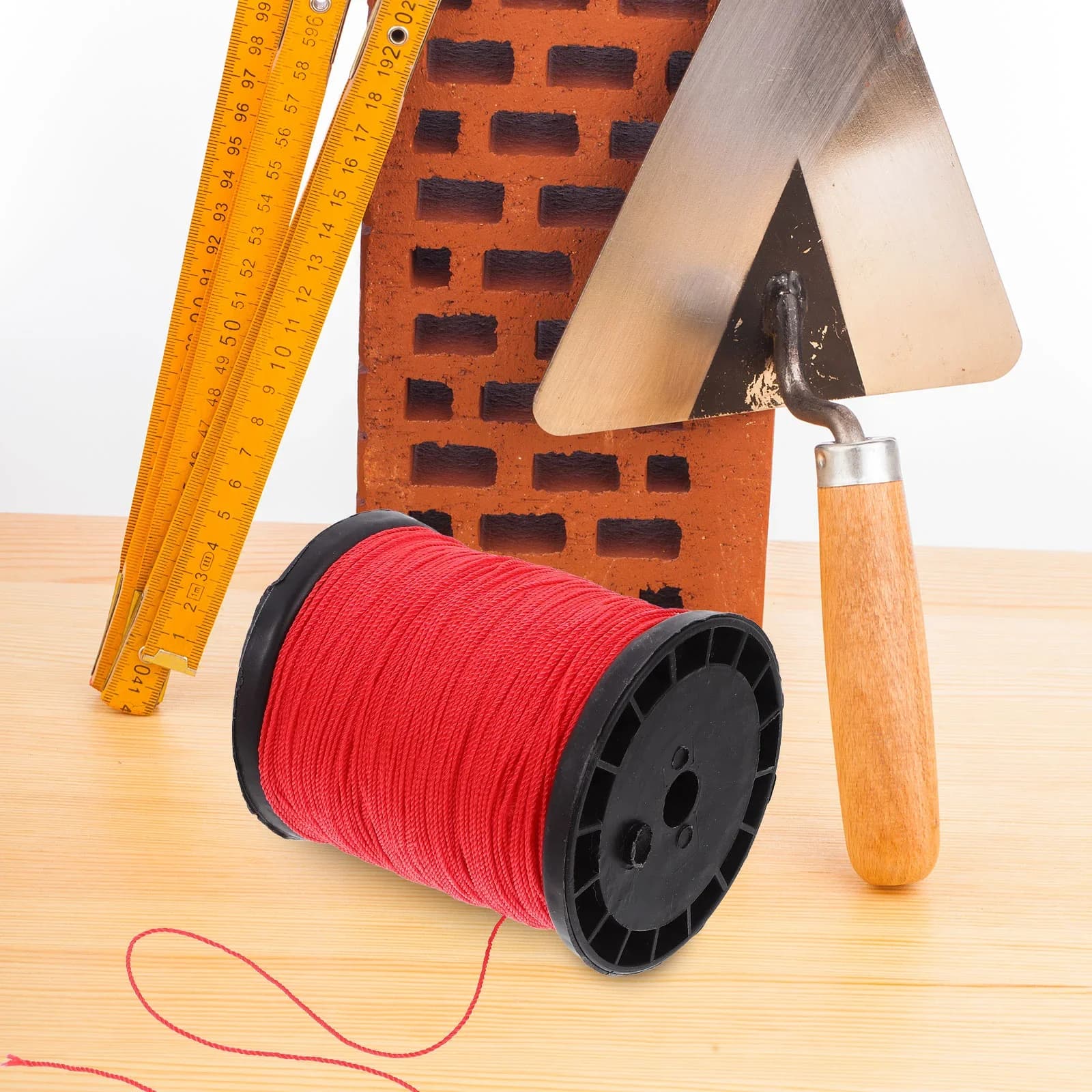 1 striped nylon wire building wire durable wire spool construction lines for crafts walling rope garden construction line twist for home use