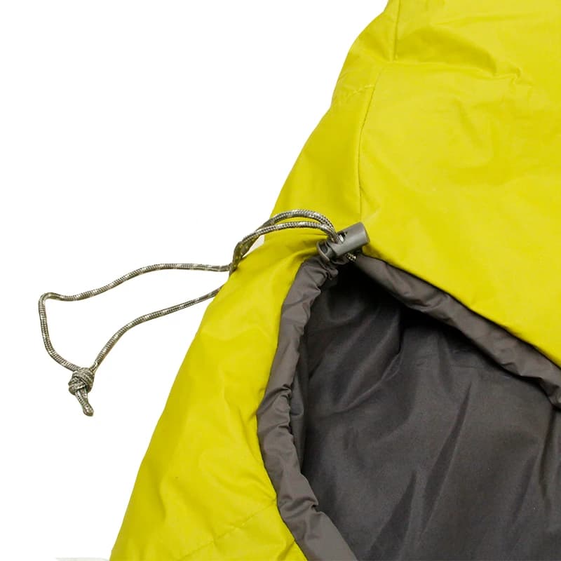 Sacco a Pelo Giallo per Escursionismo Invernale, Leggero, per Uomo e Donna