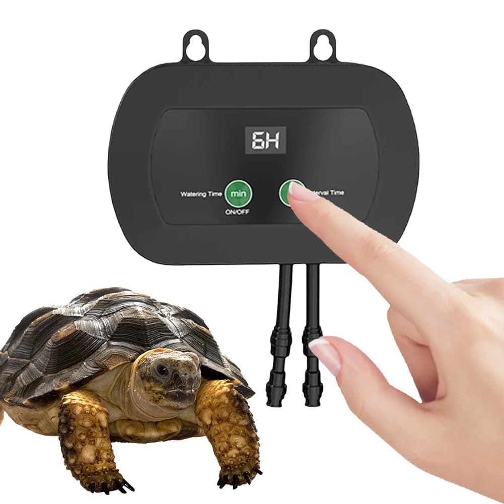 Automatic Auto Controller Spray Kit System W/ Timer Terrariums Humidifier for Terrariums Amphibian Lizard Snake Frog Plants