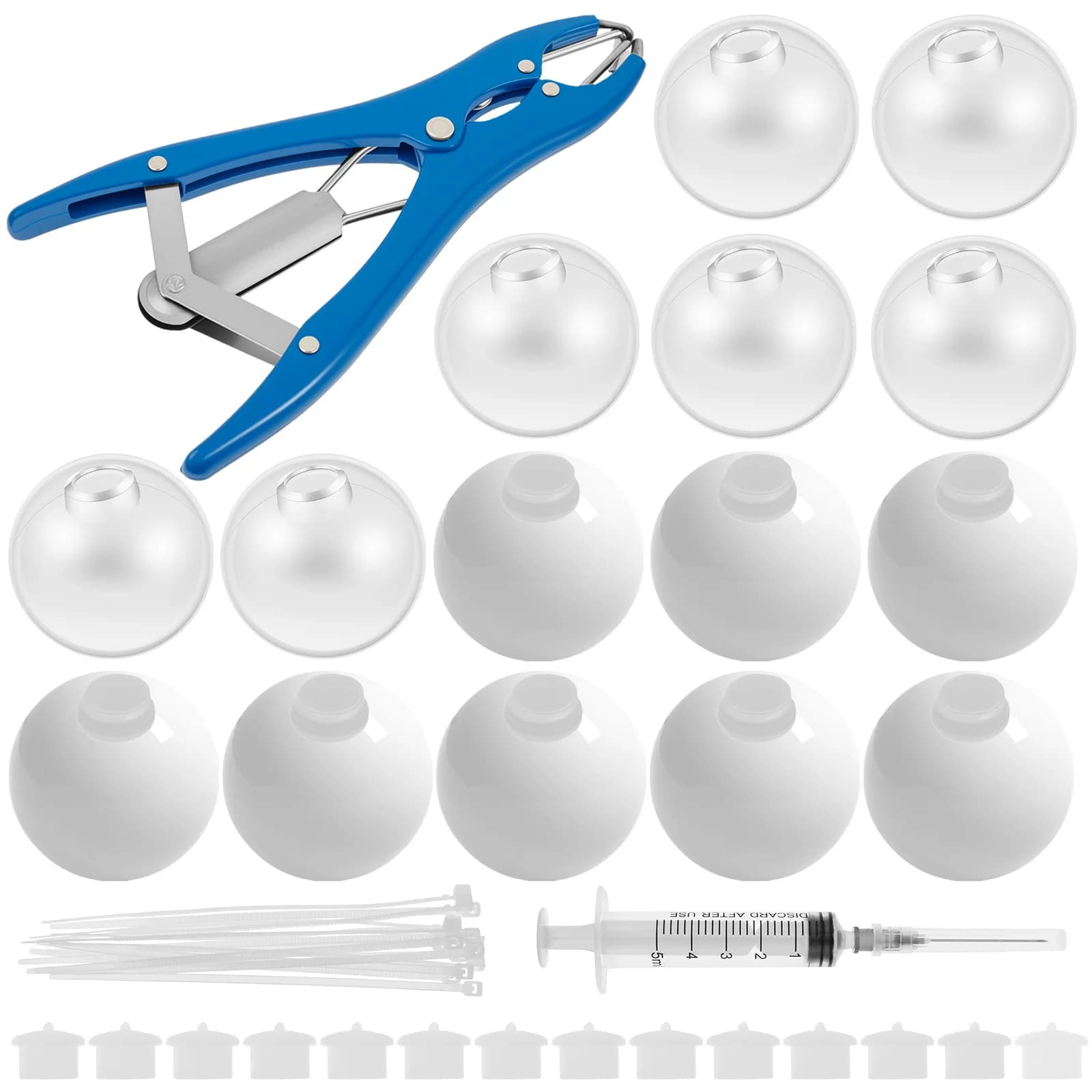 Do-it-yourself empty pressure ball kit with expansion tool suitable for beginners and adults