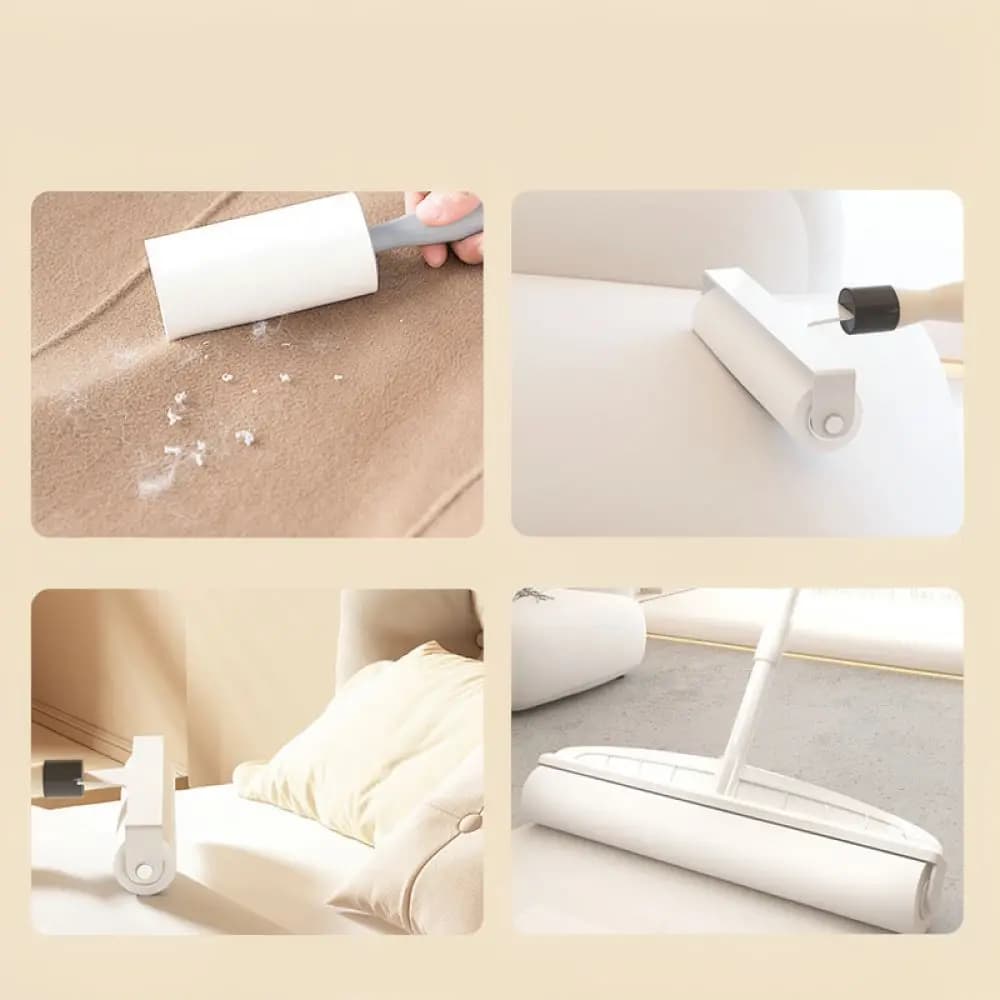 Strong Adhesive Lint Roller Refill Pack Sticky Paper For Pet Hair Remover Cleaning Tool Sofa Carpet Clothes Fabric Dusting
