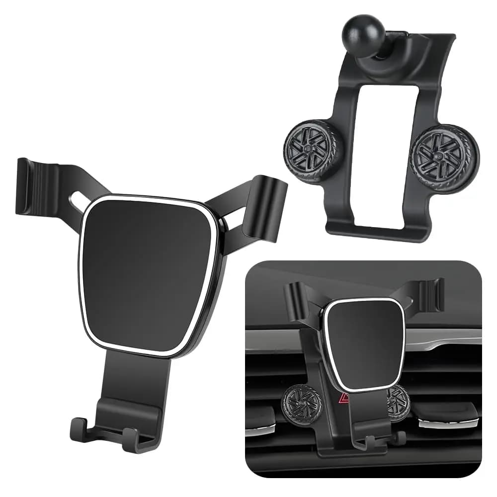 Car Phone Holder For Sedan 2013-2020 Vent Mount Gravity Design Smartphone Mount Up To 3 Inch