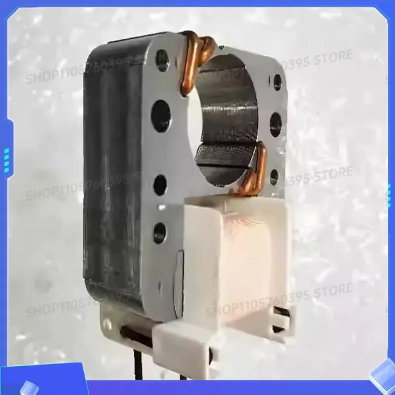 For 6125 Air Fryer Spare Parts Shaftless Motor Steel Sheet Stator 25MM Thick Air Circulation Electric Fan Motor Replacement