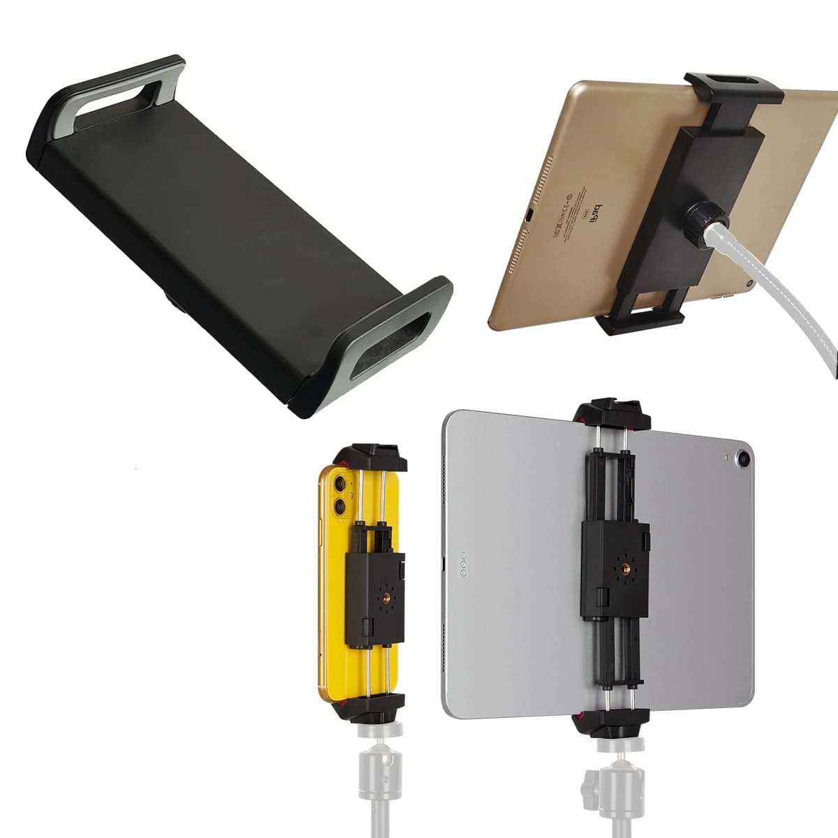 Universal Clip Mount Holder for iPhone Samsung Xiaomi Huawei Android Mobile Phone Smartphones Tablets PC for iPad mini Pro 12.9