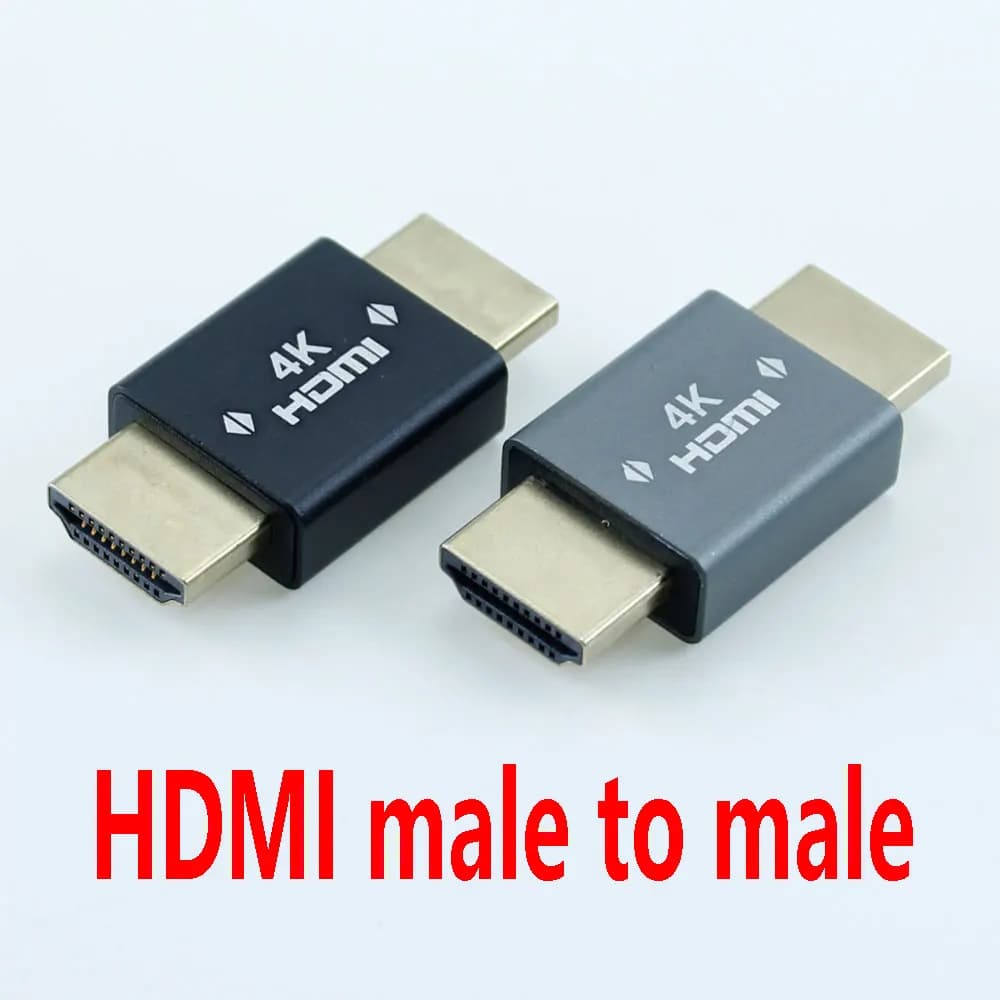 1 pcs HDMi male-male 4K @ 60hz high definition HDMI male-male interface extender straight line without loss