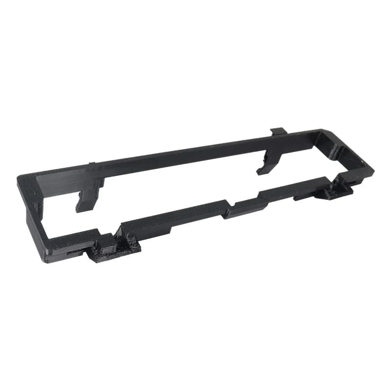 Per BMW Serie 3 E46 Staffa del pannello di controllo del condizionatore d'aria Hvac Telaio adattatore per console centrale per auto per Apple Play/Android Auto