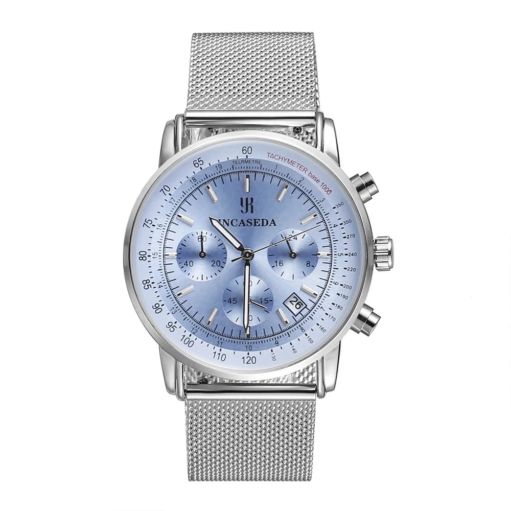 Orologi di Lusso Trendy 2026 per Coppie, Best Seller con Calendario, al Quarzo, in Acciaio Inossidabile, Casual, da Polso per Uomo e Donna
