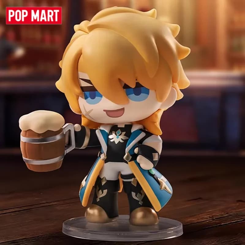 POPMART Genshin Impact New Year Gathering Q Version Series Mystery Box Originale Blind Box Giocattoli a Sorpresa Anime Figure da Scrivania