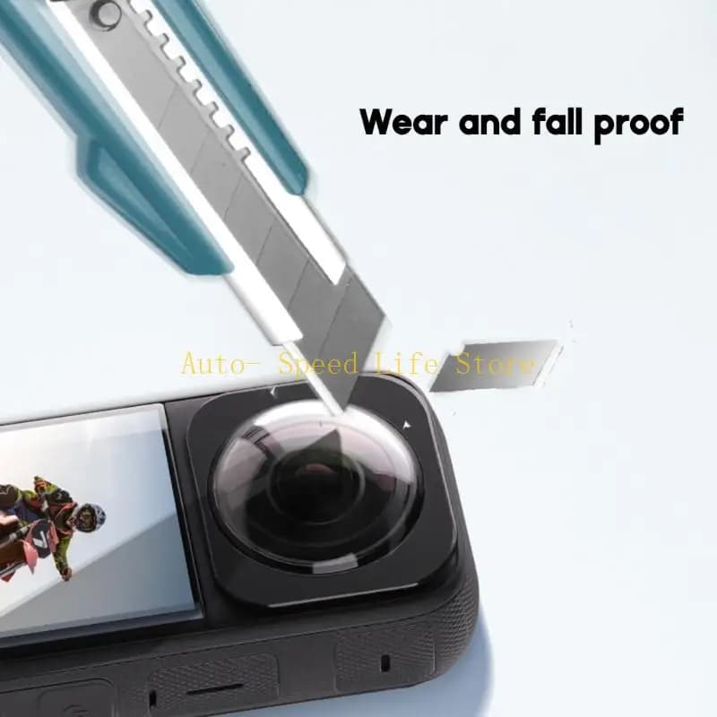 02DA For Lens Protector Sticker Protector Action Camera Accessories for Protective Cover Set