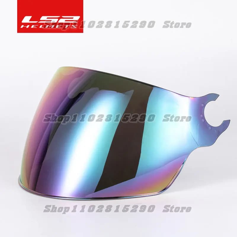 Visiera per casco moto a faccia aperta originale LS2 OF562 Sostituisci occhiali da sole Lente extra per casco flusso d'aria Ls2