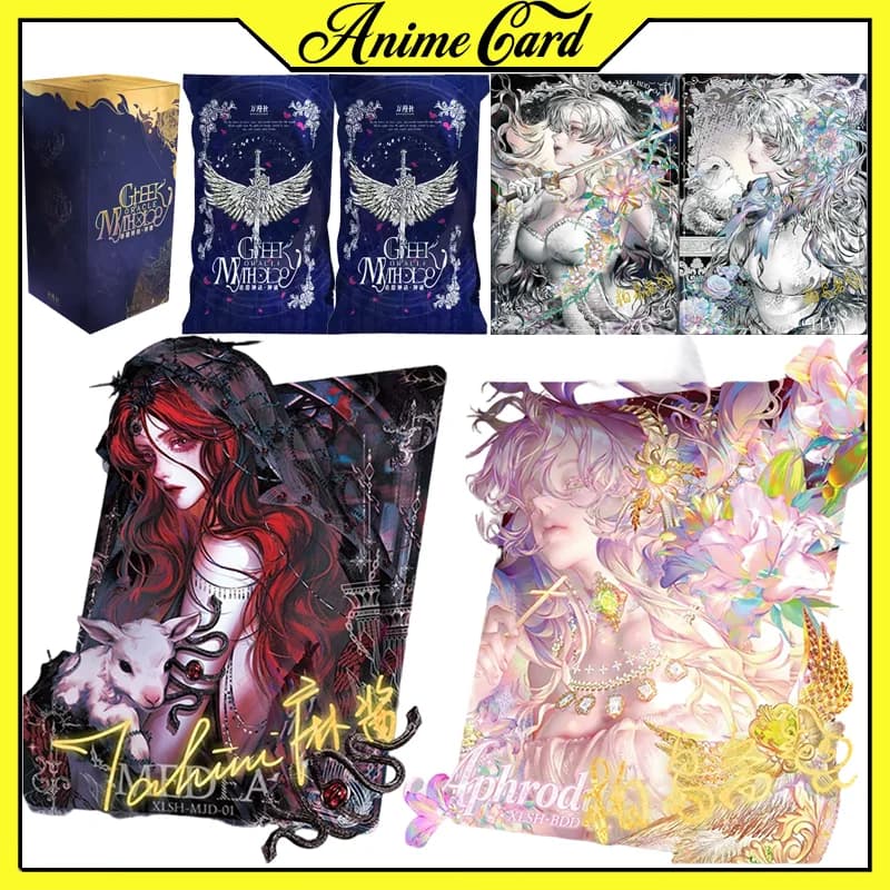 WANMANSHE Greek Oracle Mythology Card Anime Collection Cards Booster Box TCG Hobby Collectibles Birthday Gifts for Man Woman