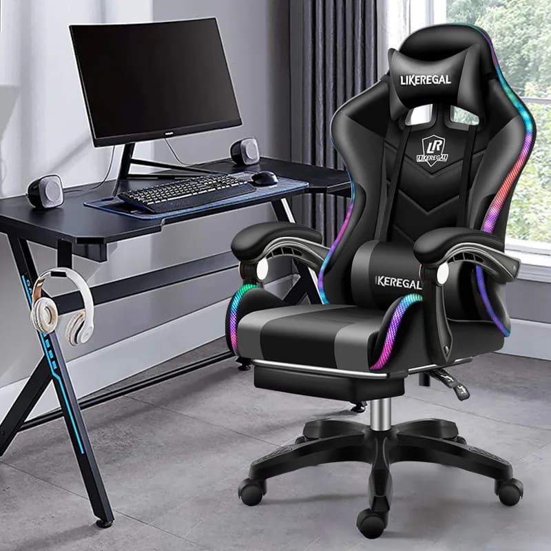Sedia da gioco sedia da gioco sedia da computer ergonomica sedentaria non stanca dormitorio domestico