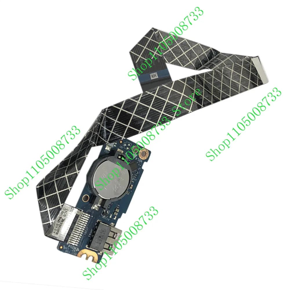 PJS Per Dell Inspiron 17 5770 5775 3780 Scheda Lettore di Schede USB/SD con Cavo NBX00028F00 7KX7W 07KX7W CN-07KX7W 4NR03 04NR03 0VM6WG