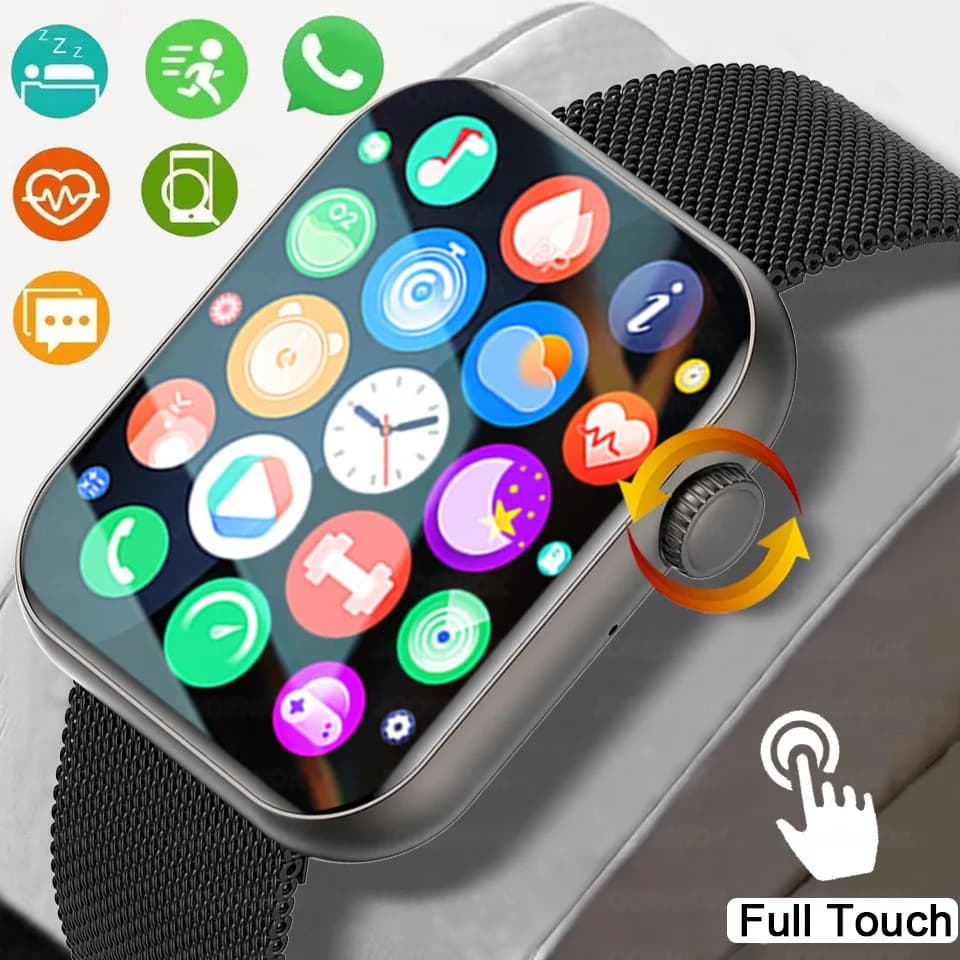 2026 Nuovo Modo Astuto Della Vigilanza Degli Uomini di Chiamata Bluetooth Sport Monitoraggio Del Sonno IP68 Smartwatch Impermeabile Per IOS Android Regali di Festa