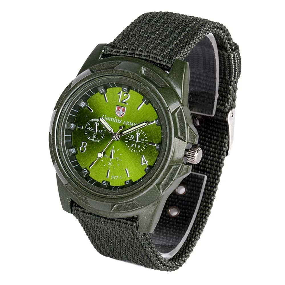 2025 NUOVO orologio da polso da uomo al quarzo con cinturino in nylon sportivo classico vintage semplice