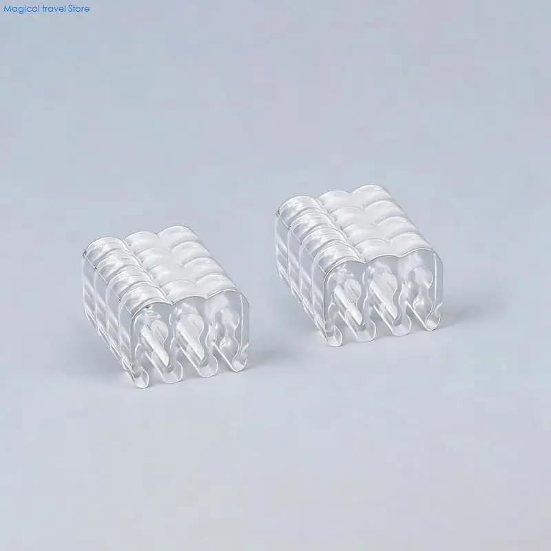 N2UB 8 pezzi universalmente 6 pin strumento gestione dei cavi clip ordinata per cavi del computer per installazione pulita