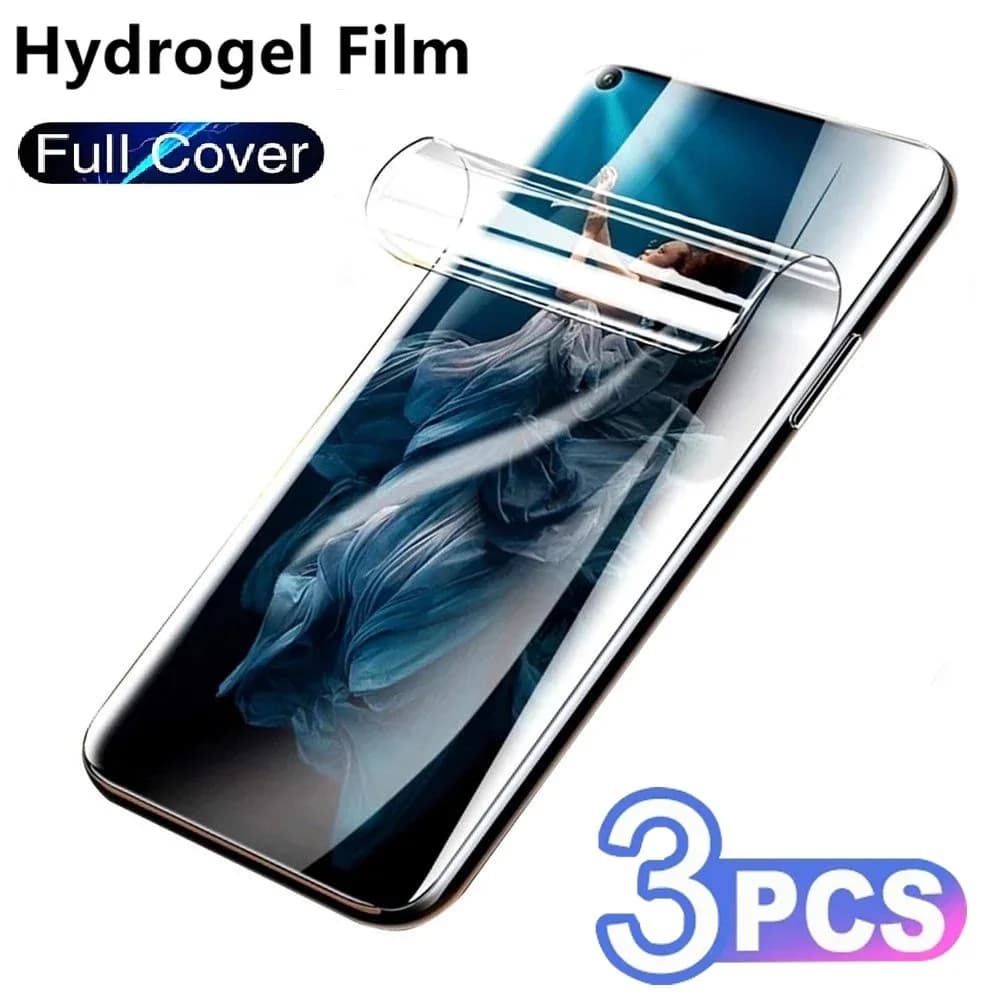 3 pezzi pellicola idrogel per Xiaomi Redmi Note 14 13 12 Pro Plus Poco X6 X5 14T 13T 12T protezione schermo a copertura totale