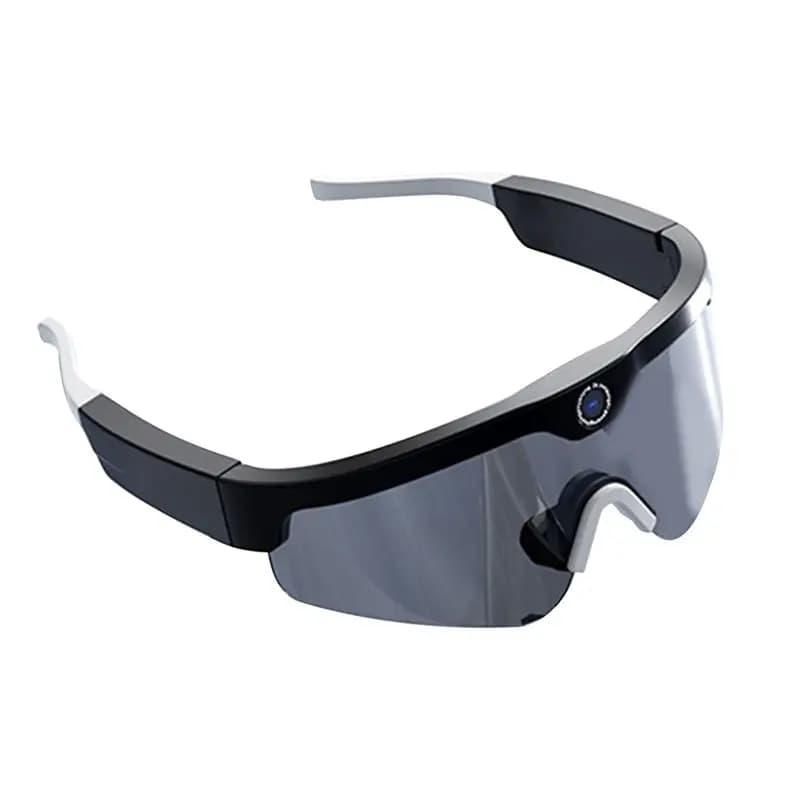 Occhiali da Sole Sportivi Smart B29C con Fotocamera Bluetooth, Supporto per Chiamate, Occhiali Sportivi Polarizzati con Fotocamera