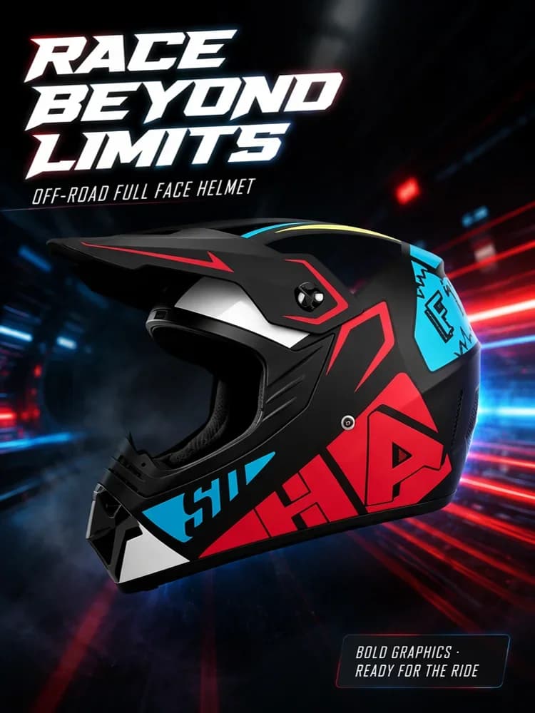 Motorcycle helmet adult off-road helmet bike downhill cross helmet capacete motocross casco high quality DOT Motor Helmet