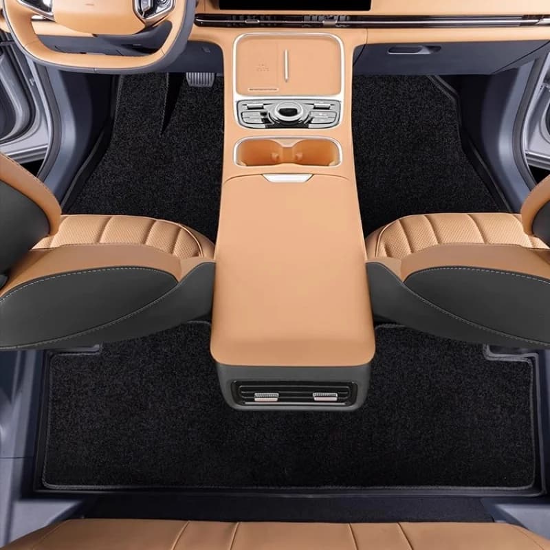 For Mercedes Benz GLC X253 GLC-Coupe C253 2015-2025 Carpets 4PCS Sky Star Cover Car Mats Custom Car Mats Upper layer lining