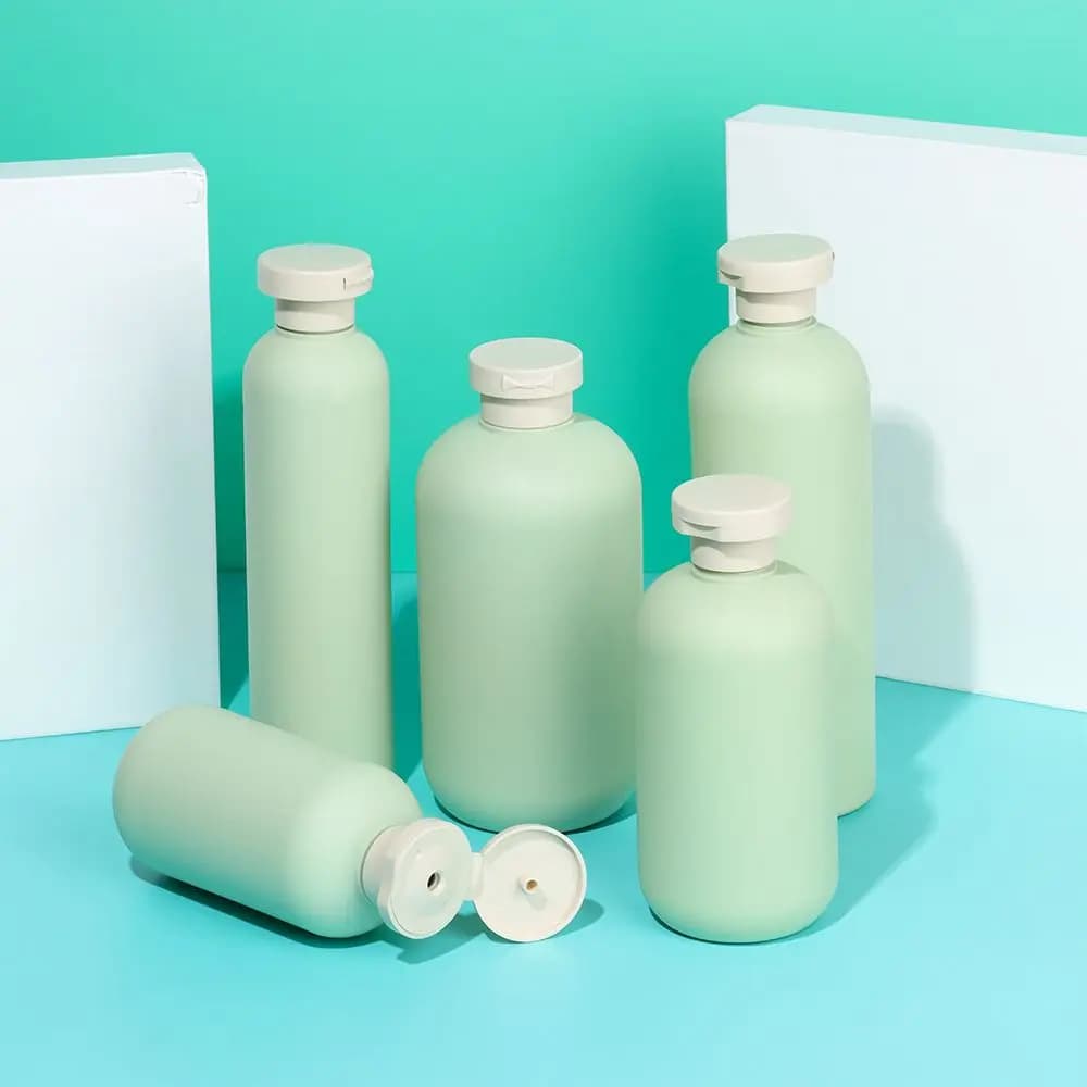 Dispenser di sapone schiumogeno Bottiglie riutilizzabili Shampoo Gel doccia 200ML ~ 500ML Dispenser di sapone per le mani Lozione di plastica Sapone per il bagno