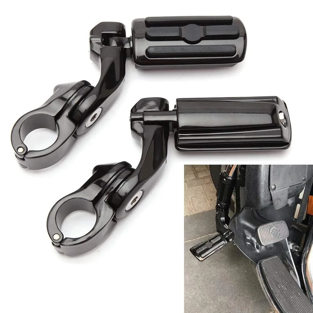 Moto Highway Pioli Poggiapiedi Per 1.25 "Protezione Motore-Harley Davidson Road Glide Electra Glide Road King Street Glide