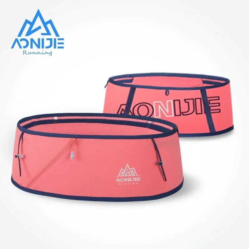 AONIJIE W8101 Running Belt for Moisturizing Travel Waist Bag for Money Trail Marathon Gym Training Fitness Phone Support