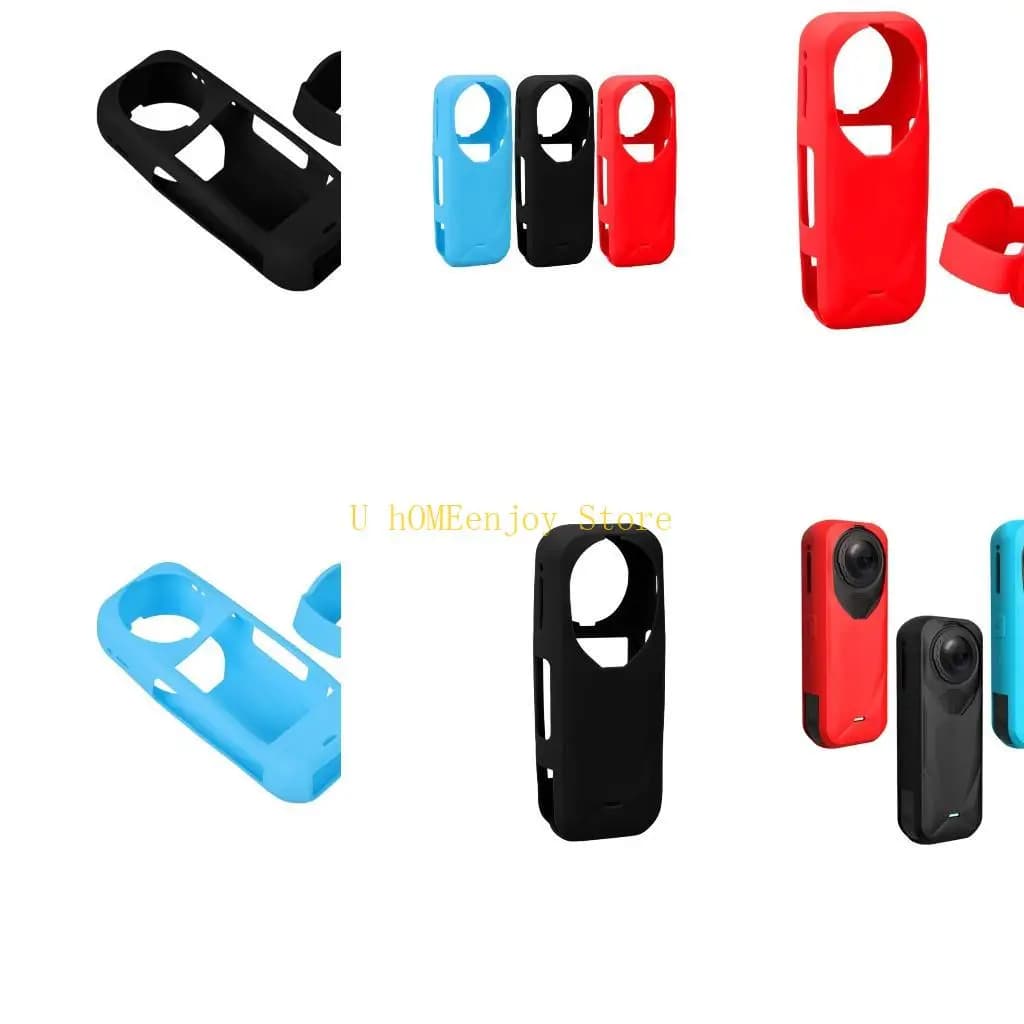 B0KF Silicone Protective Case for Action Camera Silicone Case with Silicone Cover