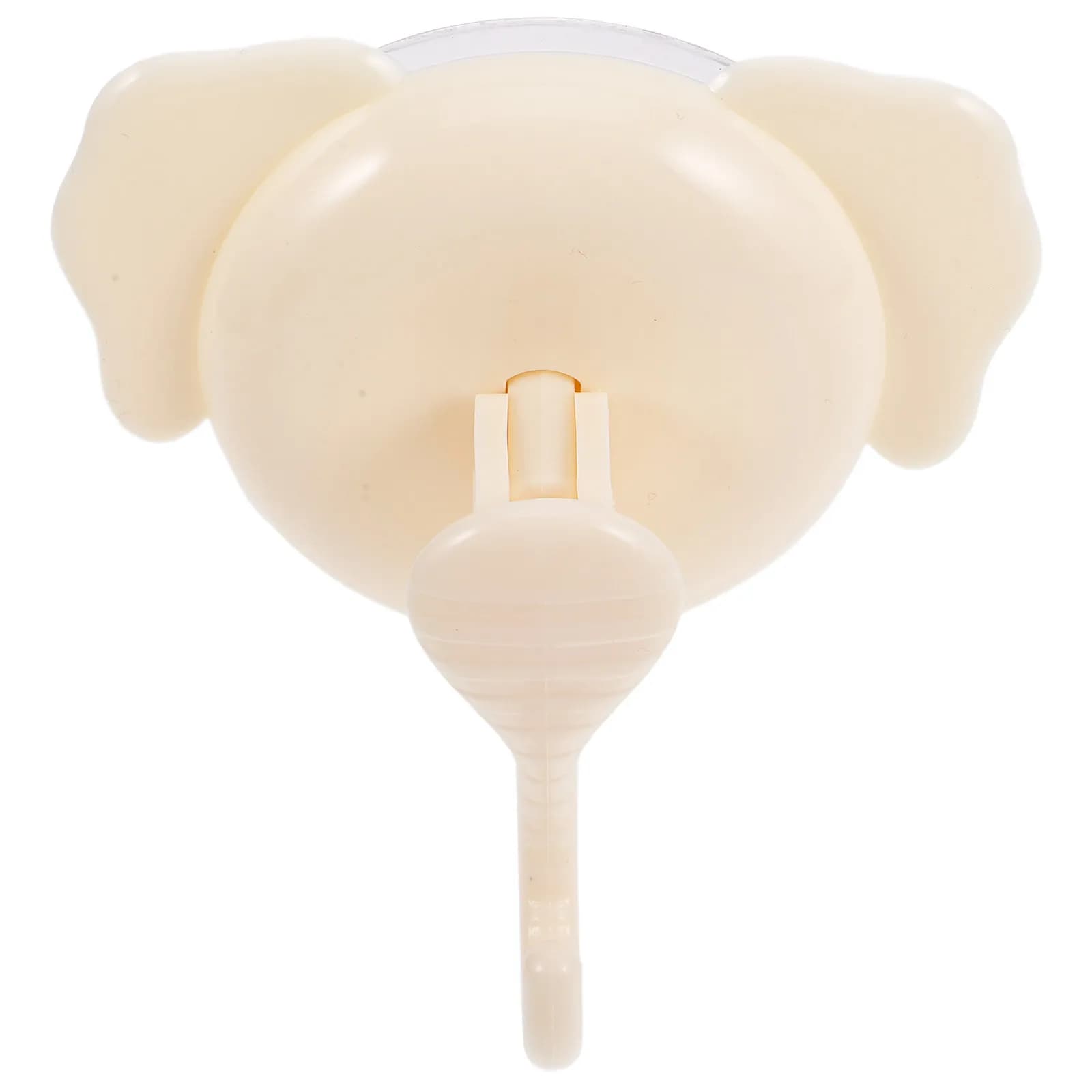 Gancio a ventosa in plastica a forma di elefante, resistente, per appendere asciugamani in bagno, cucina, pareti in vetro e piastrelle, senza foratura.