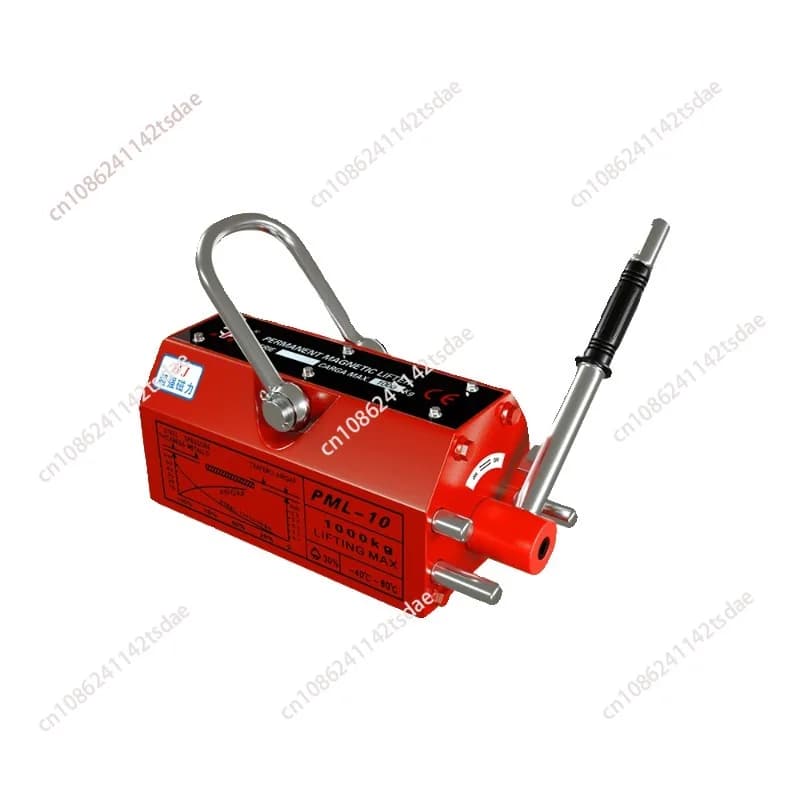 Ventosa per gru a magnete permanente Gru magnetica Spalmatore per piastra in acciaio con aspirazione a magnete super forte 400/600kg1/2T3/5 tonnellate