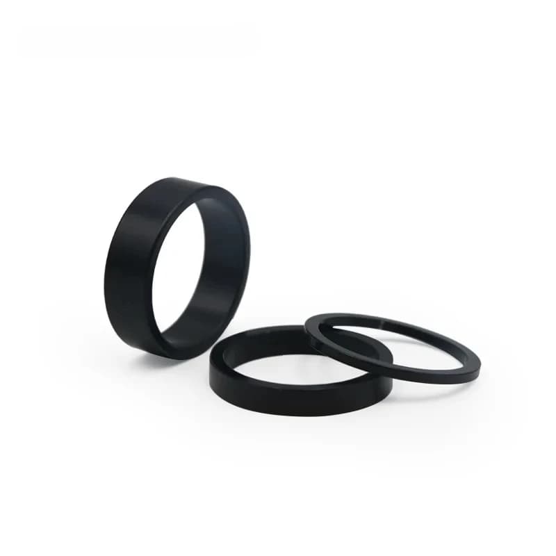 Bicycle Fork Washer Aluminum Alloy Adjustment Headphone Distances Lift Handlebar Ring Cycling Accessories MTB 2/5/10mm