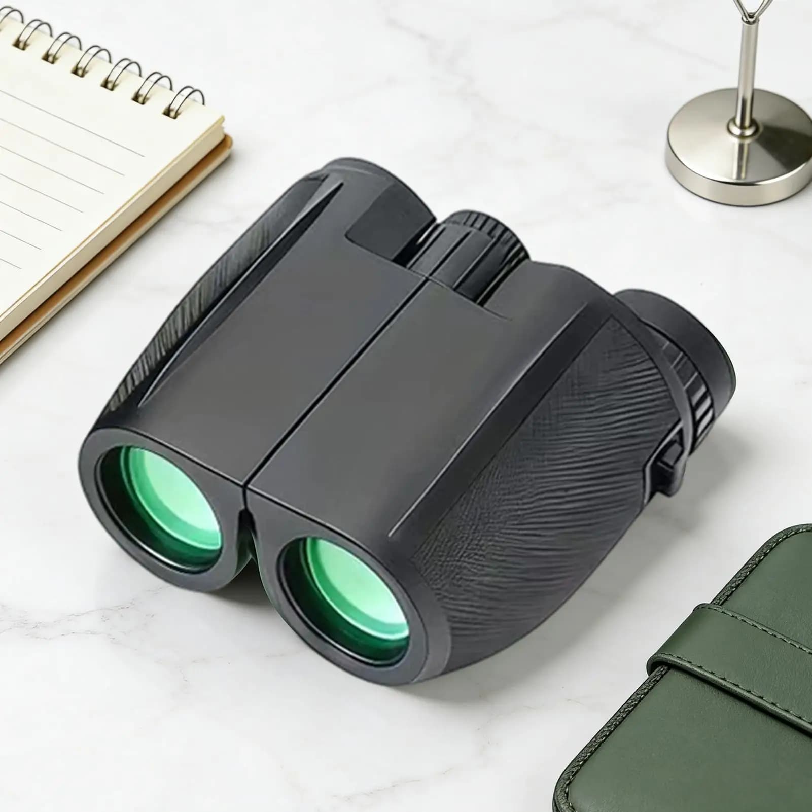 Binocolo per il birdwatching 10x25 con lenti completamente multistrato, portatile per esterni, ideale per marinai, escursionisti, viaggiatori e appassionati di sport