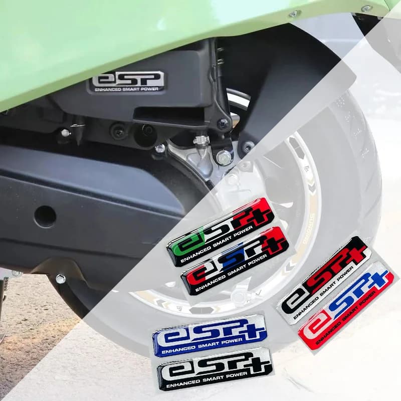Adatto per ESP PCX160 PCX150 NSS350 LEAD125 Modifica distintivo moto Gomma morbida Superficie luminosa Adesivi Decorazione Decal