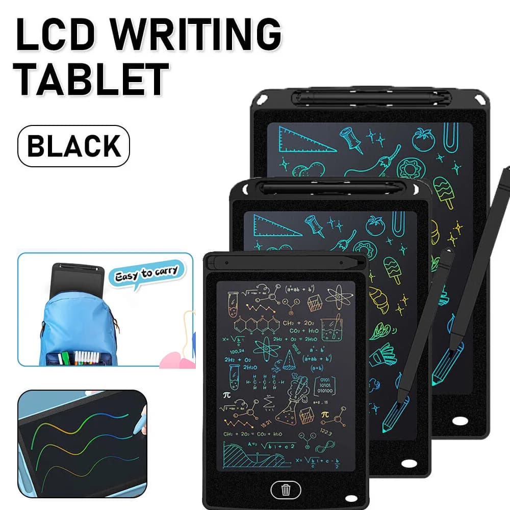 Nuovo 8.5 "/12" Tavolo da disegno LCD Tavoletta da scrittura per bambini Montessori Giocattoli educativi Studente Lavagna magica Compleanno Regalo di Natale