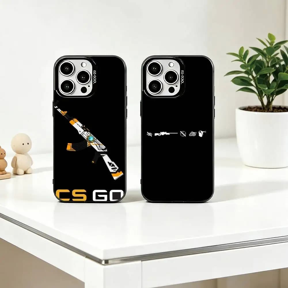 Custodia per telefono C-Classic game C-Classic Go 2 per iPhone 17, 16, 15, 14, 13, 12, 11 Plus, Pro Max, XS, Cover colorata argento