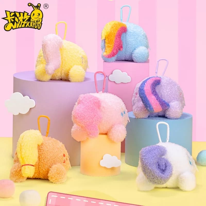 KAYOU My Little Pony Puddles Plush Piggy Bank Pendant Officially Licensed Children's Toy Soft Stuffed Animal Collectible