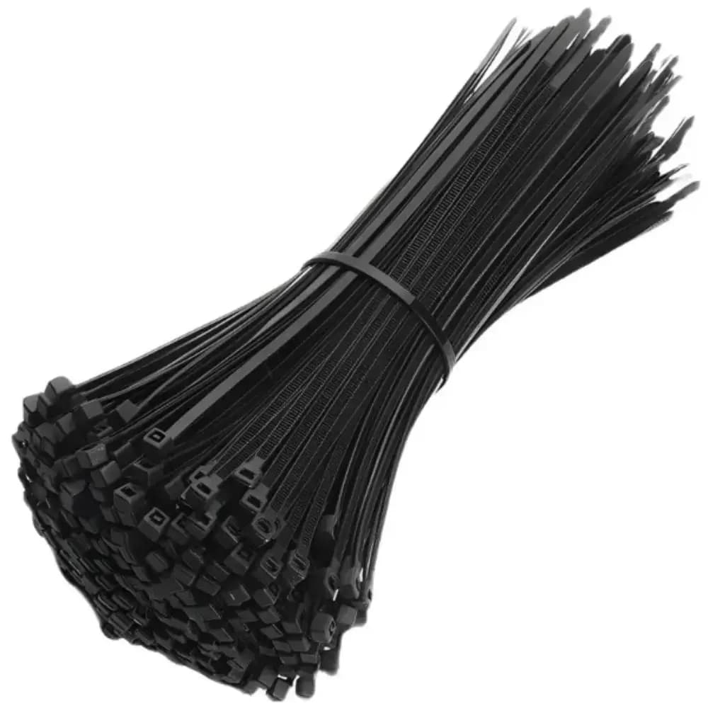 Fascette per Cavi Resistenti ai Raggi UV, Robuste, Staccabili, in Plastica Nylon, Autobloccanti, Multicolore, Alta Resistenza alla Trazione
