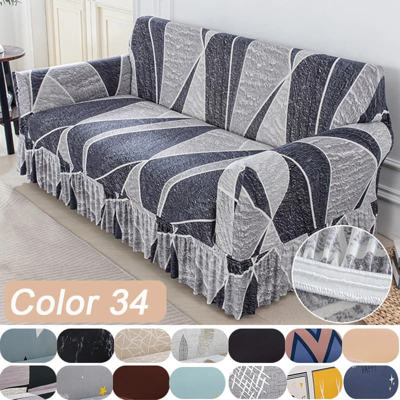1PC 1/2/3/4 seats Universal cover Elastic cover Composable cover, Printed cover/Cable scratch-resistant plate