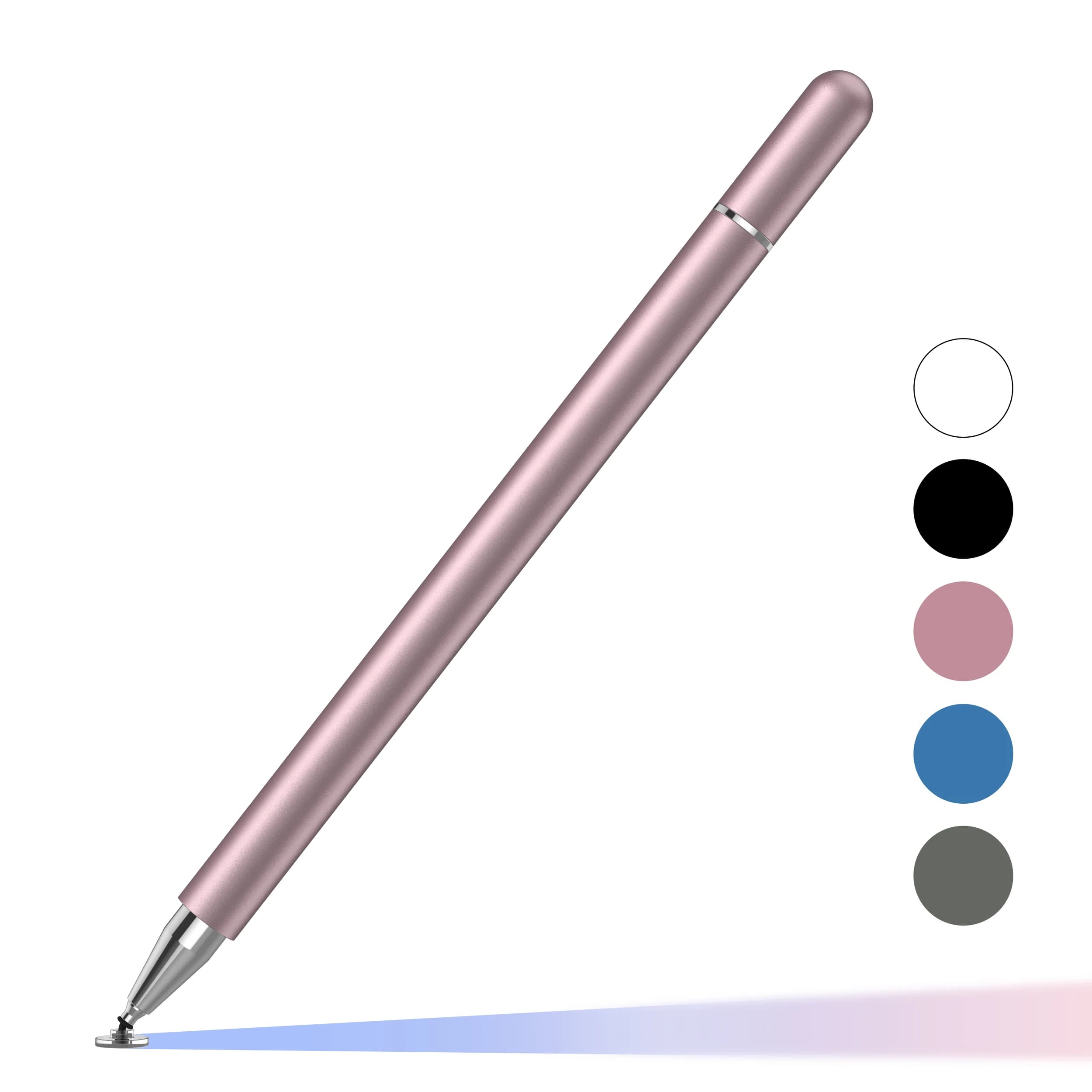Penna Stilo 2 in 1 per Tablet, Penna per Disegno su Schermo, Penna Touch per iPhone iPad Tablet, Matita Capacitiva per Telefoni Samsung Android