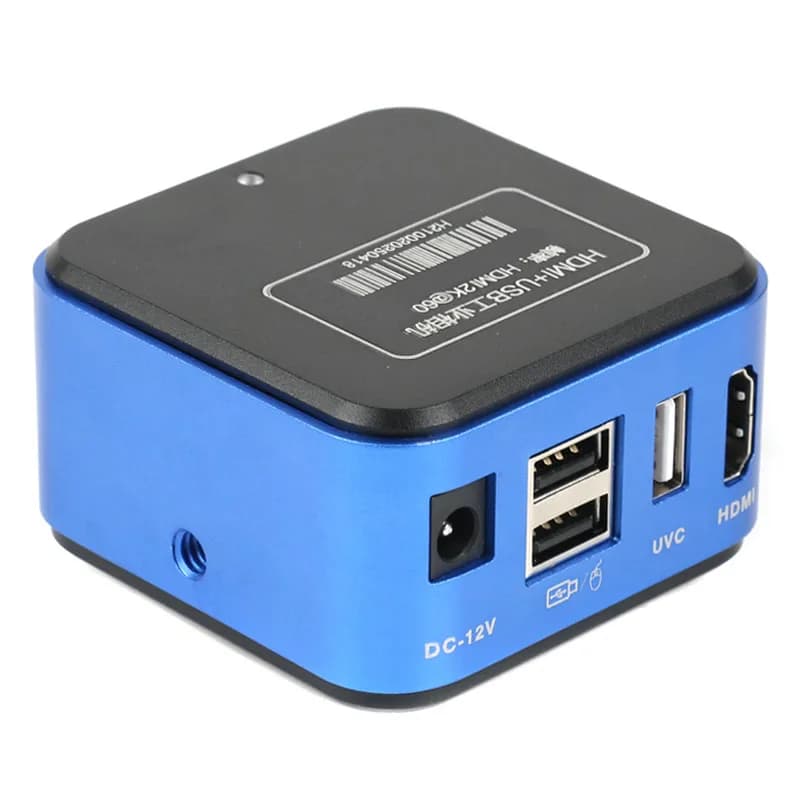 1080P HDMI Uscita USB FHD HDMI Microscopio industriale Fotocamera Chiavetta USB Fotocamera Sistema LINUX per riparazione saldatura telefono PCB