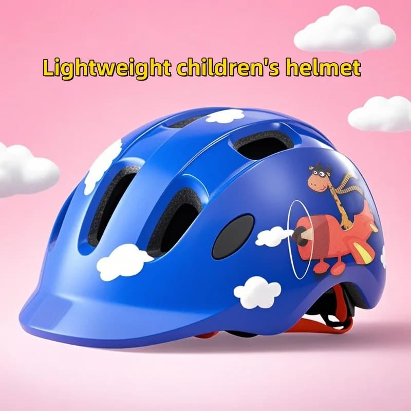 Casco da ciclismo per bambini Cappello di sicurezza per bici leggero e traspirante Skateboard Pattinaggio Caschi protettivi per bicicletta per sport all'aria aperta