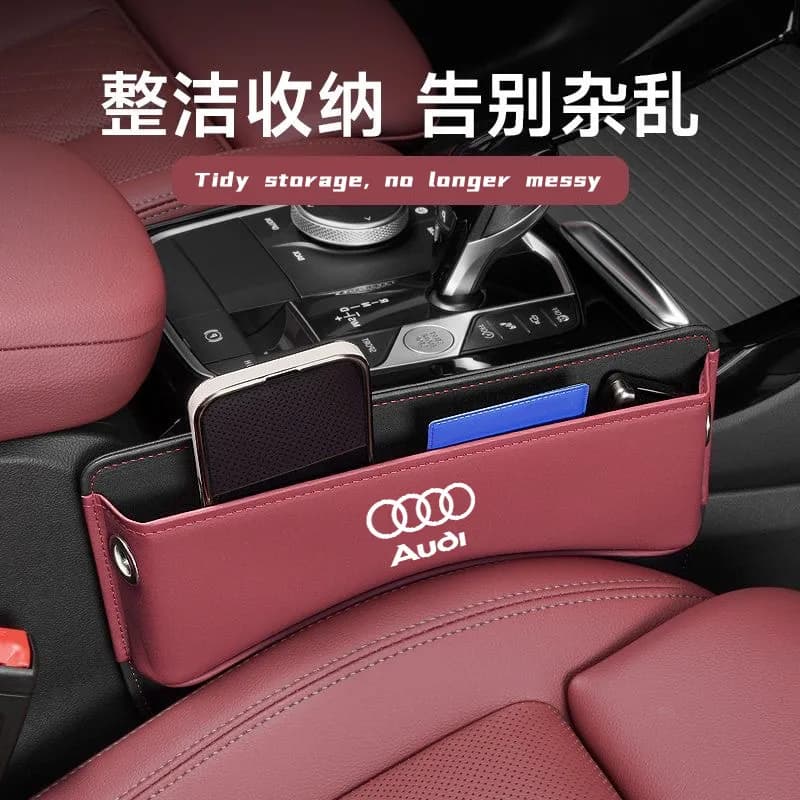 Organizer Multifunzione per Fessure Sedile Auto per Audi A3 A4 A5 A6 A7 A8 Q2 Q3 Q4 Q5 Q6 Q7 Q8 A1 TT