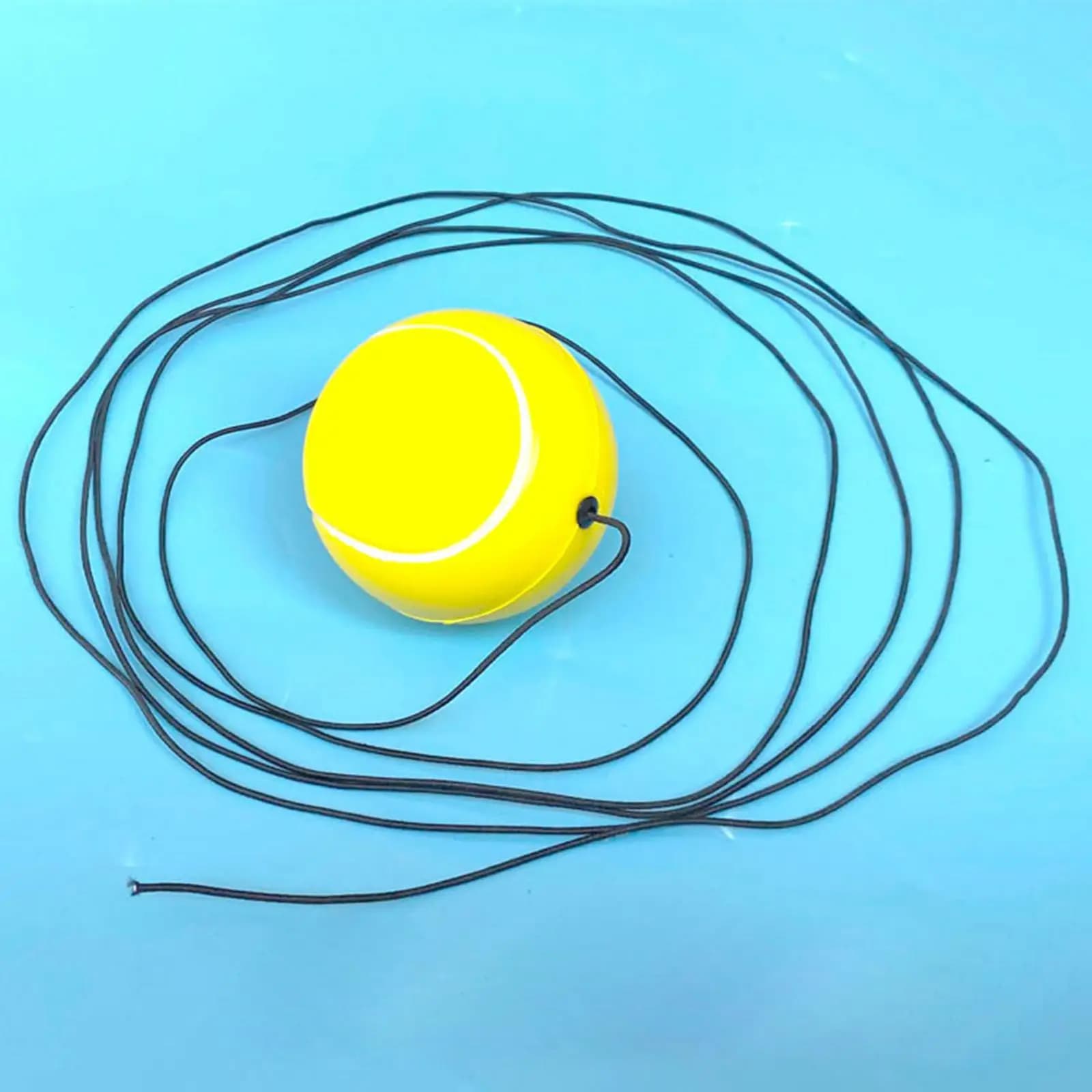 Tennis elastico con attrezzatura per esercizi con attrezzi 63 per giocatori principianti indoor per la pratica del tennis
