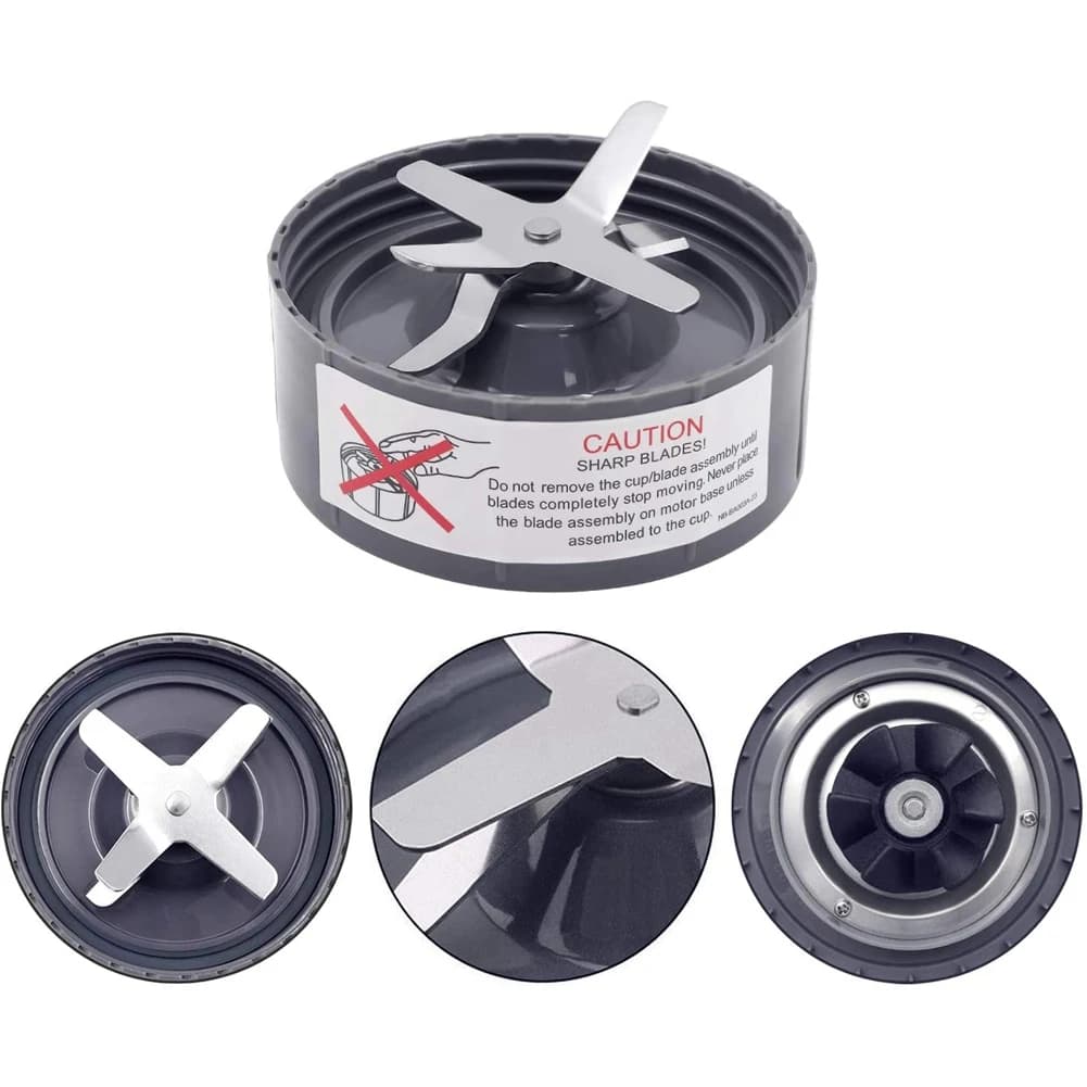 2Pack Blender Extractor Cross Blade Replacement Parts For Nutribullet 600W Pro 900W Series Blender Accessories