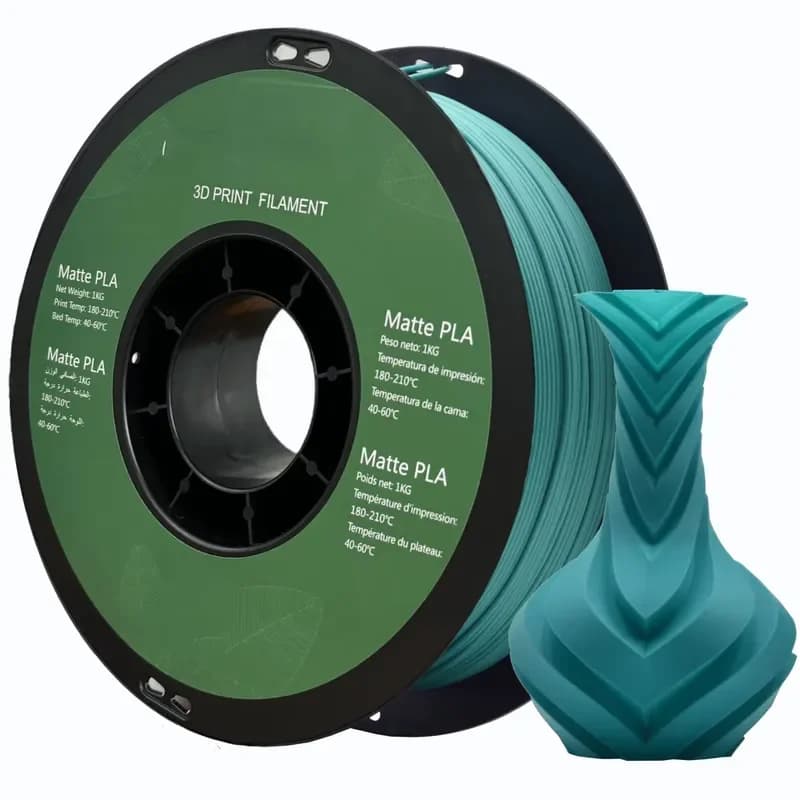 Matte PLA 3D Filament 1.75mm 1kg High Precision for FDM 3D Printers 7.14